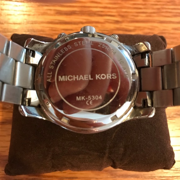 Michael Kors Runway Chronograph Watch - Silver - Picture 7 of 7